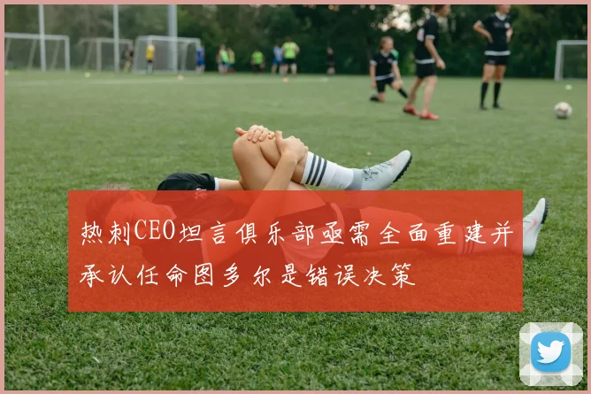 热刺CEO坦言俱乐部亟需全面重建并承认任命图多尔是错误决策